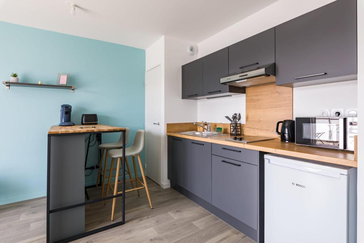 ディナールL'Ecume - Studio Moderne Avec Grand Balcon Et Place De Parkingアパートメント エクステリア 写真